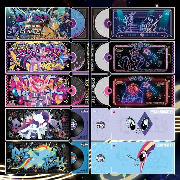 Kayou MLP Shining Note – Holographic Ticket Cards – Full Box 6 Packs - Picture 5 of 6